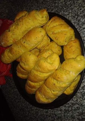 Una foto de Pan de zanahoria y hierbas