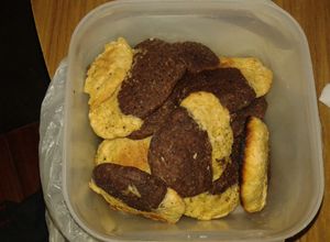 Una foto de Polvorones