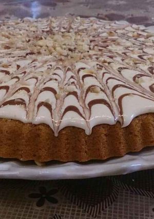 صورة لوصفة طريقة عمل كيكه البسكويت المطحون