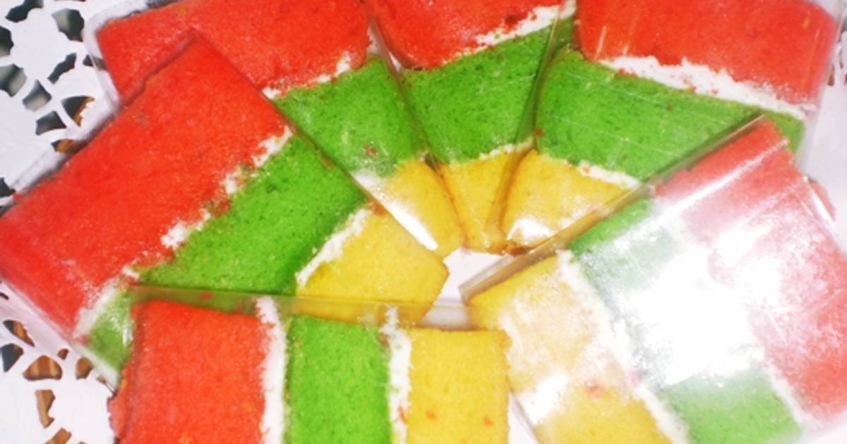 Resep BOLU PANGGANG PELANGI (tiga rasa) oleh aktrinurfaa Resep BOLU PANGGANG PELANGI (tiga rasa) oleh aktrinurfaa