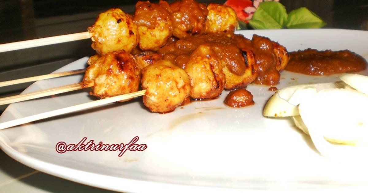 Resep Bakso Ayam Bakar Bumbu Kacang Oleh Aktrinurfaa Cookpad