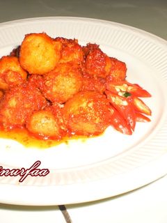 Foto resep BOLA-BOLA AYAM BALADO