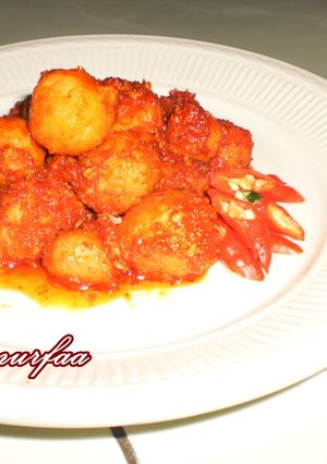 Foto resep BOLA-BOLA AYAM BALADO