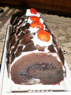 Foto resep BLACKFOREST ROLL CAKE