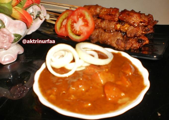 Ternyata begini loh! Resep bikin SATE SAPI BUMBU SPESIAL yang menggugah selera