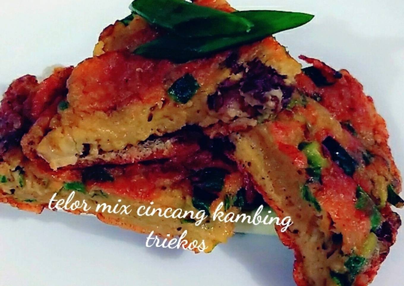 Telor mix cincang kambing
