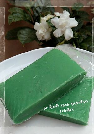 Foto resep Es kue rasa pandan
