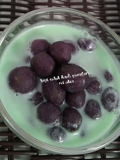 Foto resep Biji salak kuah pandan