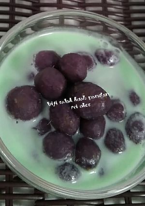 Foto resep Biji salak kuah pandan