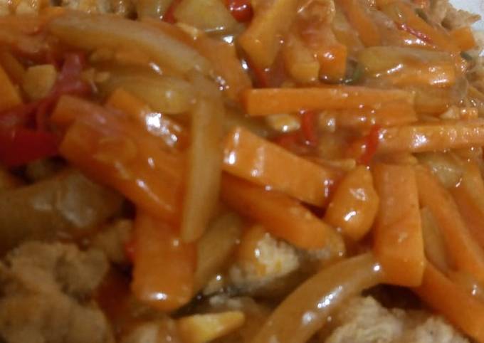 Resep Koloke asam manis Anti Gagal