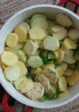 عکسی از دستور خوراک سبزیجات 😍