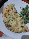 Frittata mediterránea keto