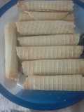 Galletas de rollos de huevo