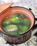 CANH KHỔ QUA CHẢ CÁ