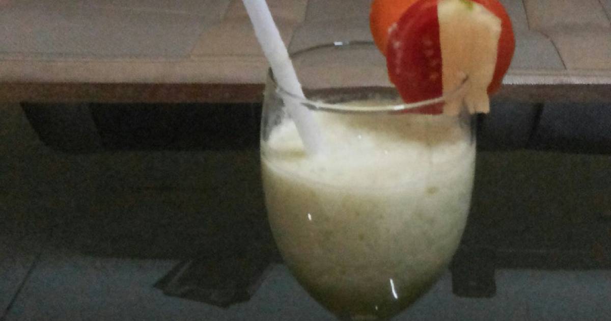 Resep jus nanas with sayur pare (paria) oleh Putri Rika 