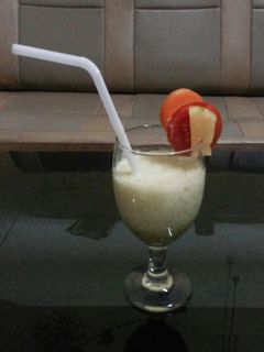 Foto resep jus nanas with sayur pare (paria)
