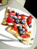 Piadina dolce fragole e mirtilli🍓🫐