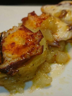 Una foto de Pulpo a la gallega