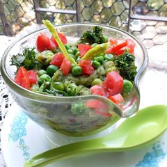 A picture of Green Peas Upma.