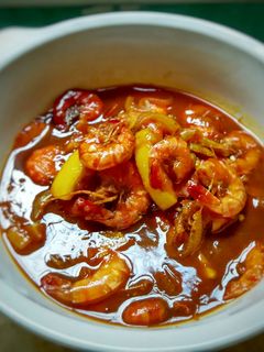Foto resep Udang Kuah Asam Pedas 