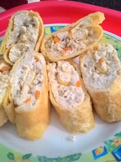 Foto resep rolade tahu sayur dan ayam