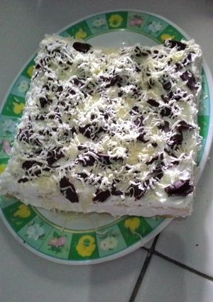 Foto resep Brownis keju tart