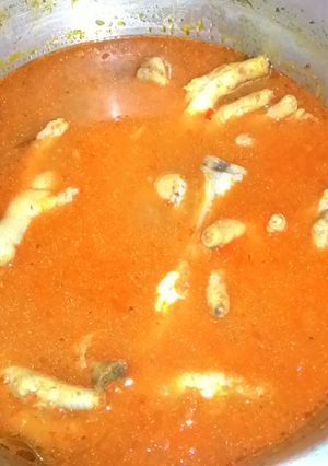 Foto resep Ceker dowerr pedas manis