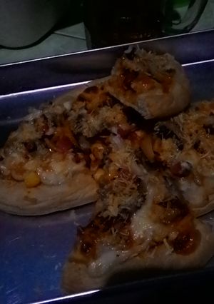 Foto resep pizza pizza ala vina