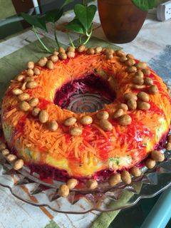 Una foto de Rosca de verduras