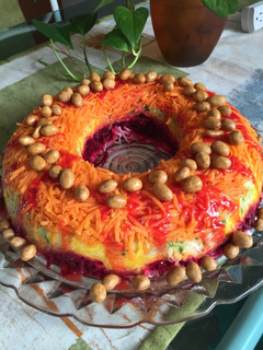 Una foto de Rosca de verduras