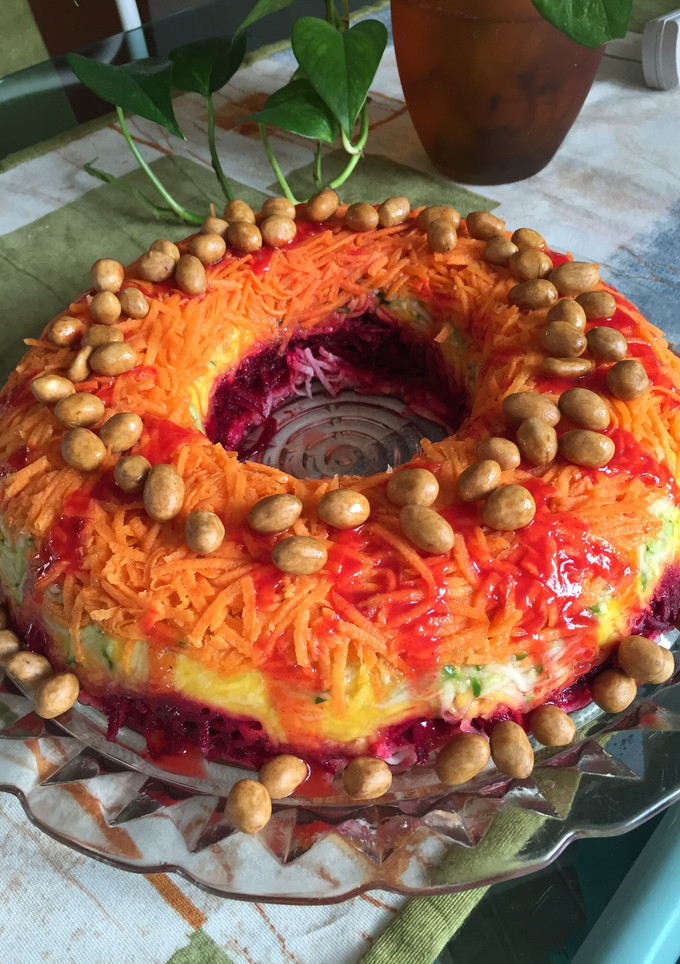 Una foto de Rosca de verduras