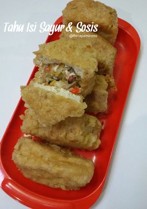 Foto resep Tahu Isi Sayur & Sosis