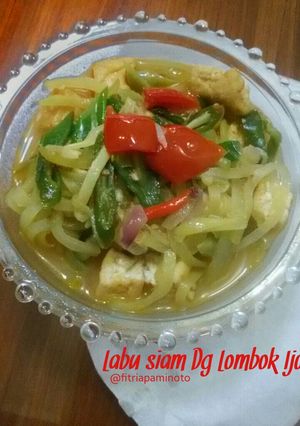 Foto resep Labu Siam dg Lombok Ijo