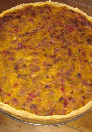 Una foto de Tarta de Calabaza y Puerros