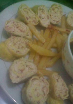 Foto resep Bistik Ayam Gulung