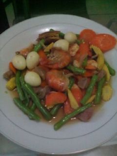 Foto resep Capcay Udang Mix Telur Puyuh