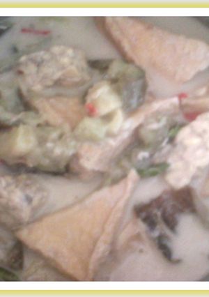 Foto resep Sayur Embek-embek (Sayur Lodeh Ikan Pari)