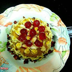 Layered halwa 🎂 cake A picture of Layered halwa 🎂 cake.