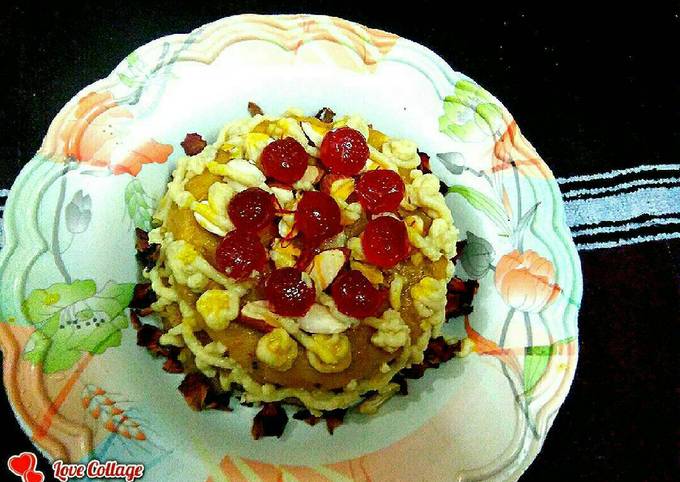 Recipe of Favorite Layered halwa 🎂 cake