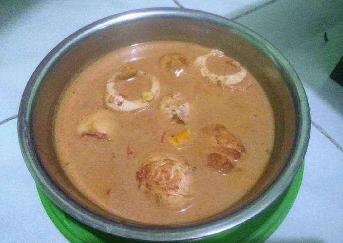 Ini dia! Bagaimana cara memasak Telur bumbu merah tanpa bawang merah&amp; putih#ResepTelurkuMendunia yang sesuai selera