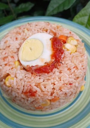 Foto resep Nasi Kuali Sambal Tomat Kecepai