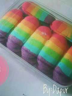 Foto resep Lidah Kucing Rainbow