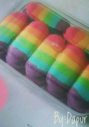 Foto resep Lidah Kucing Rainbow