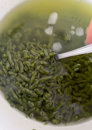 Foto resep Cendol Tepung Beras Daun Suji