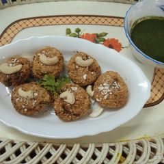 A picture of Healthy Oats Cutlet  In  Air  Fryer.
