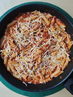 Una foto de Pasta napolitana