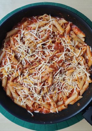 Una foto de Pasta napolitana