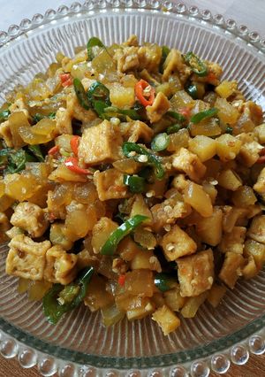 Foto resep Rica-rica kikil sapi "pedas manis"