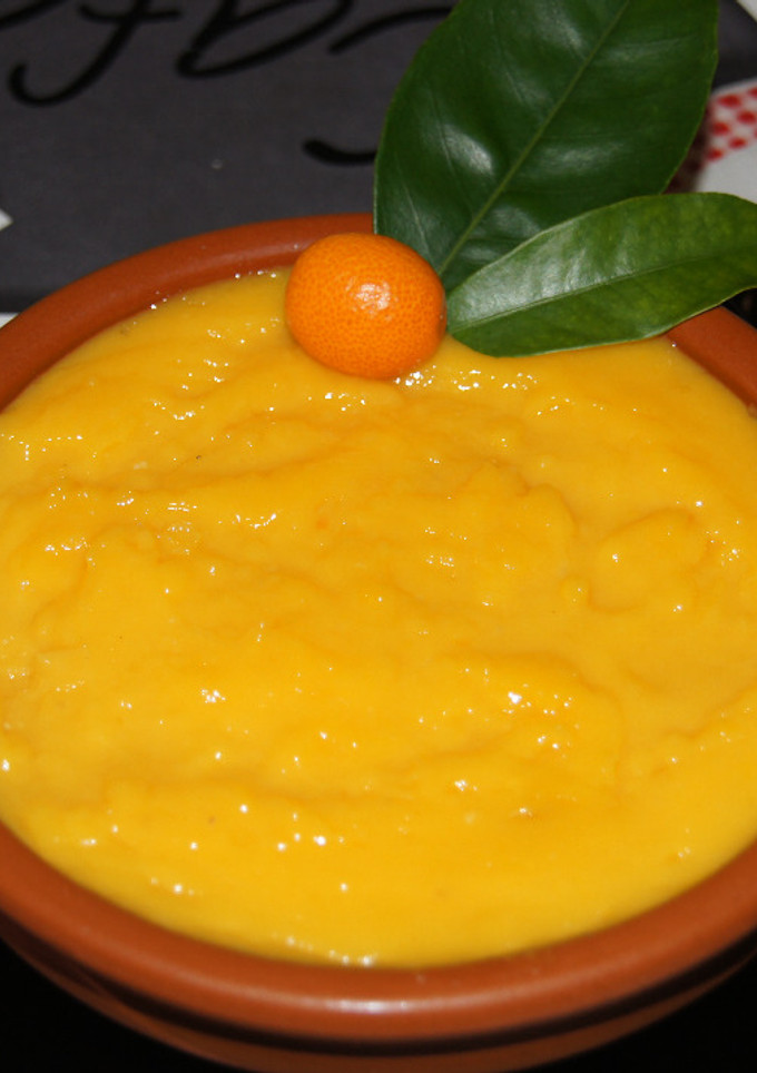 Una foto de Crema de Naranjas