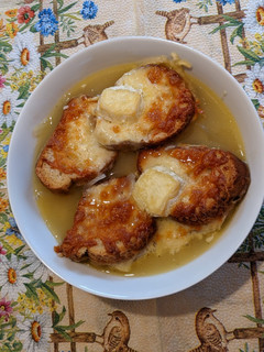 Francia hagymaleves recept fotója